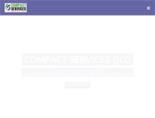 Tablet Screenshot of compactqld.com.au